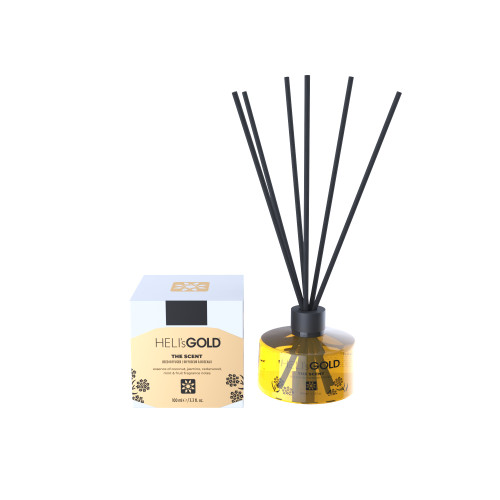 Heli's Gold Home Fragrance Reed Diffuser
