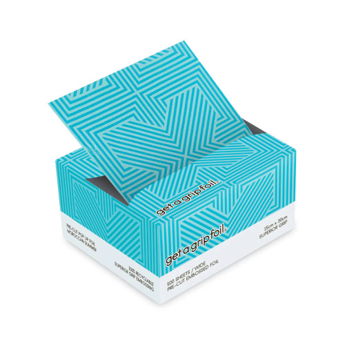 Get A Grip Pre Cut Pop Up 15cm x 30cm Wide Foil 500 Sheets Moroccan Summer
