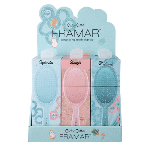 Framar Detangler Display 9 Piece Cookie Cutter