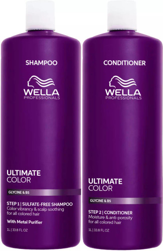 Wella Ultimate Color Shampoo & Conditioner 1 Litre Duo