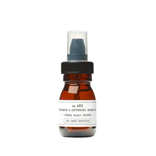 Depot 403 Pre/Post Shave & Softening Beard Oil Fresh Black Pepper 30ml