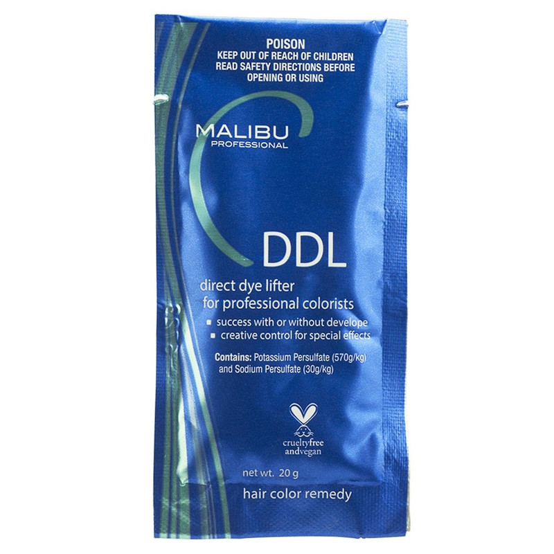 Malibu C Professional DDL XL Direct Dye Lifter 20g Sachet (1)