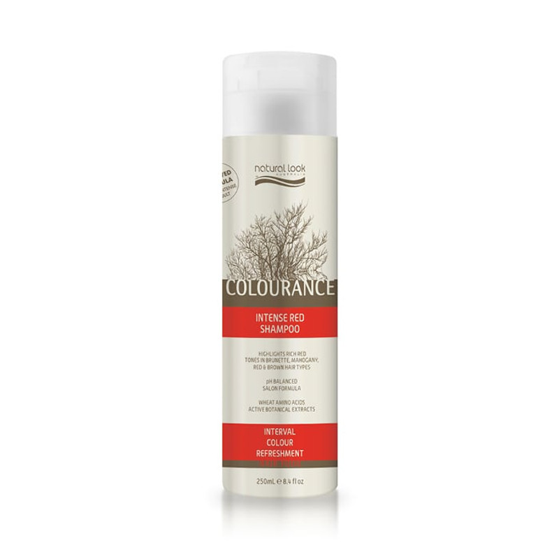 Natural Look Colourance - Intense Red Shampoo 250ml