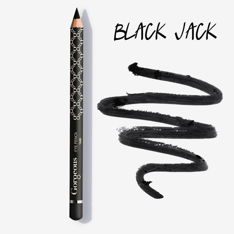 Gorgeous Cosmetics Eye Pencil - Black Jack