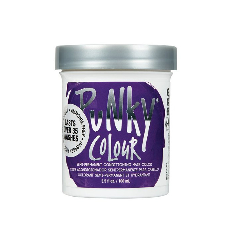 Punky 1418 Colour Semi Permanent - Plum 100ml Jar