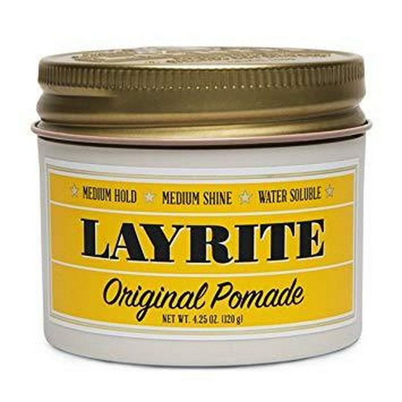 Layrite Original Pomade - (Medium Hold - Medium Shine) 120g