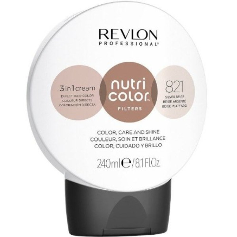 Revlon Professional Nutri Color Cream Filters 821 Silver Beige 240ml