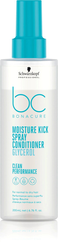 Schwarzkopf BC Clean Performance Moisture Kick Spray Conditioner 200ml