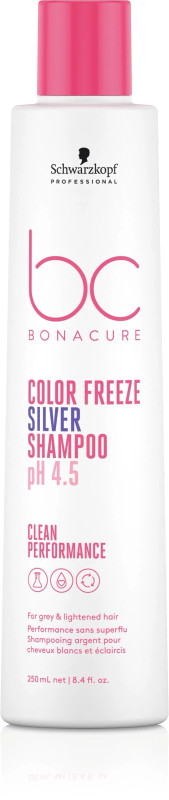 Schwarzkopf BC Clean Performance Ph 4.5 Color Freeze Silver Shampoo 250ml