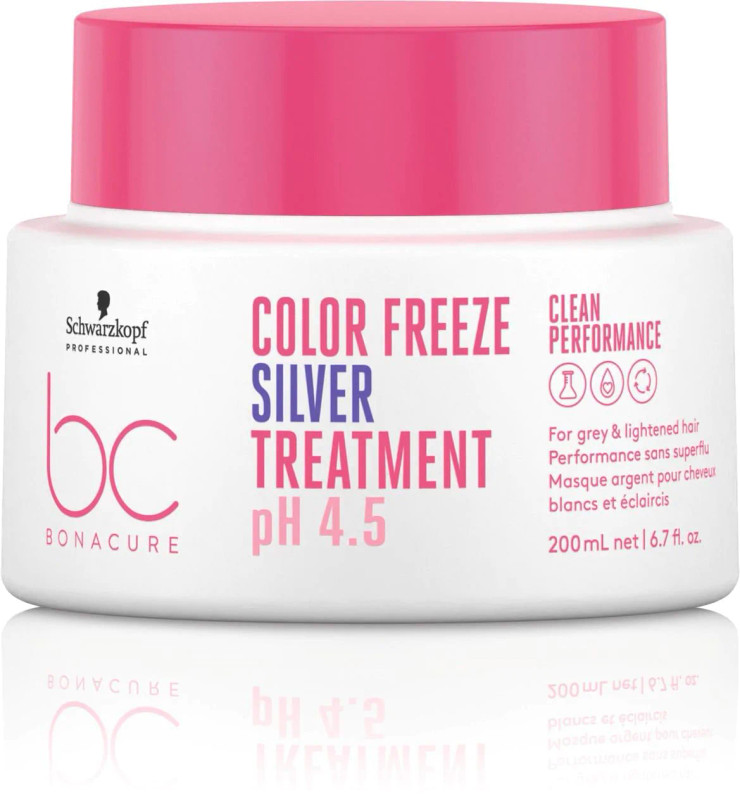 Schwarzkopf BC Clean Performance Ph 4.5 Color Freeze Silver Treatment 200ml