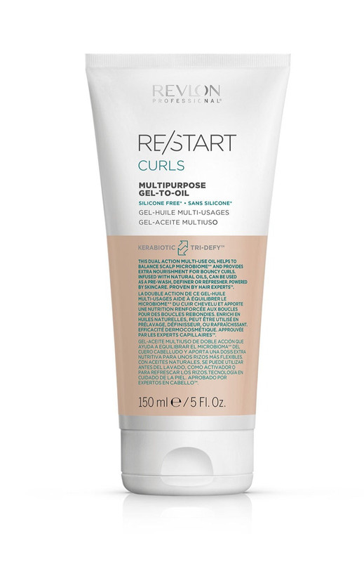 Revlon Re/Start Curls Multipurpose Gel To Oil 150ml