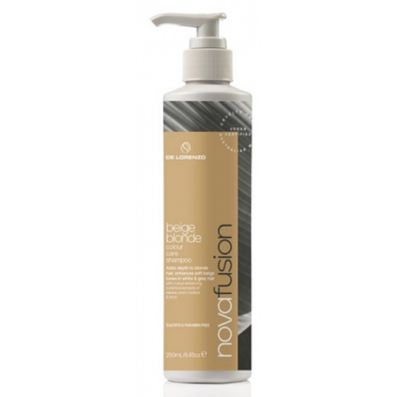 De Lorenzo Nova Fusion Colour Care Shampoo Beige Blonde 250ml