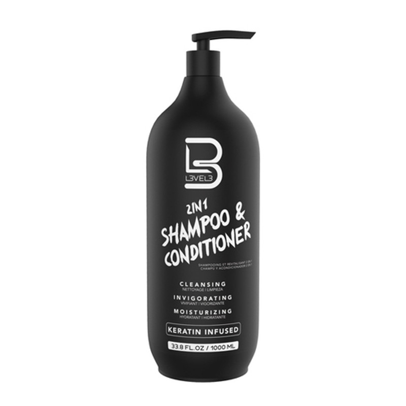 L3VEL3 2-in-1 Shampoo & Conditioner 1 Litre