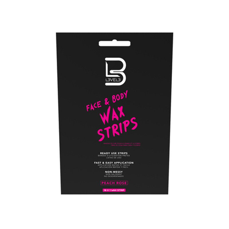 L3VEL3 Face & Body Wax Strips