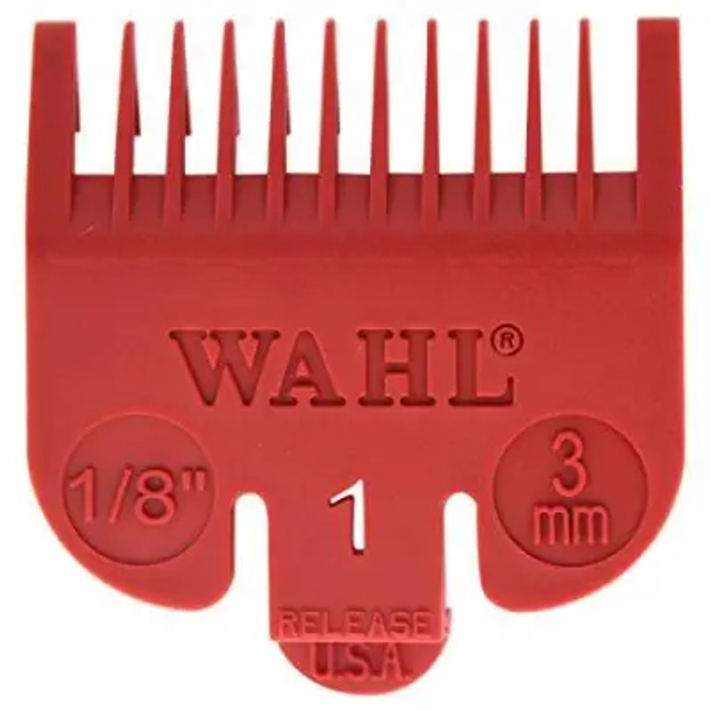 Wahl Clipper Attachment #1 - Red 1/8 - 3mm