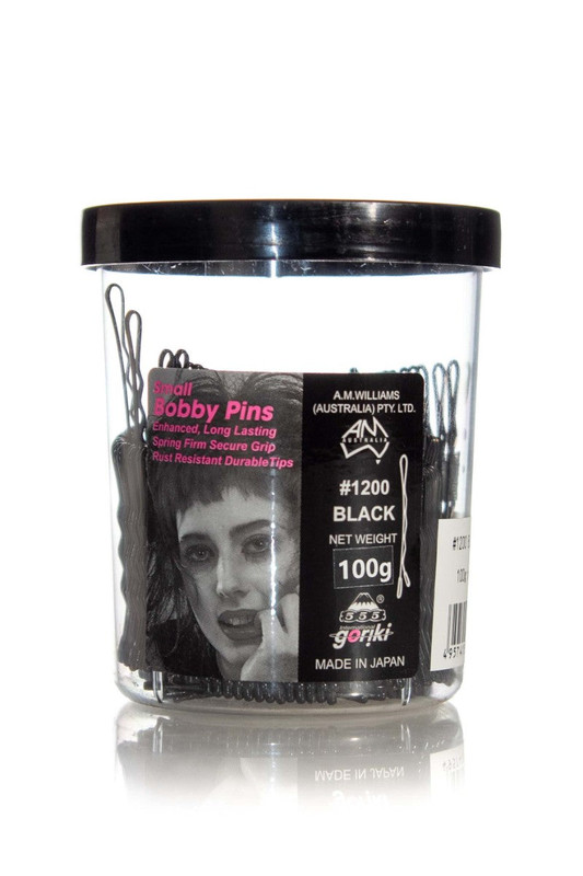 555  Bobby  Pins 1.5" Black 100gm