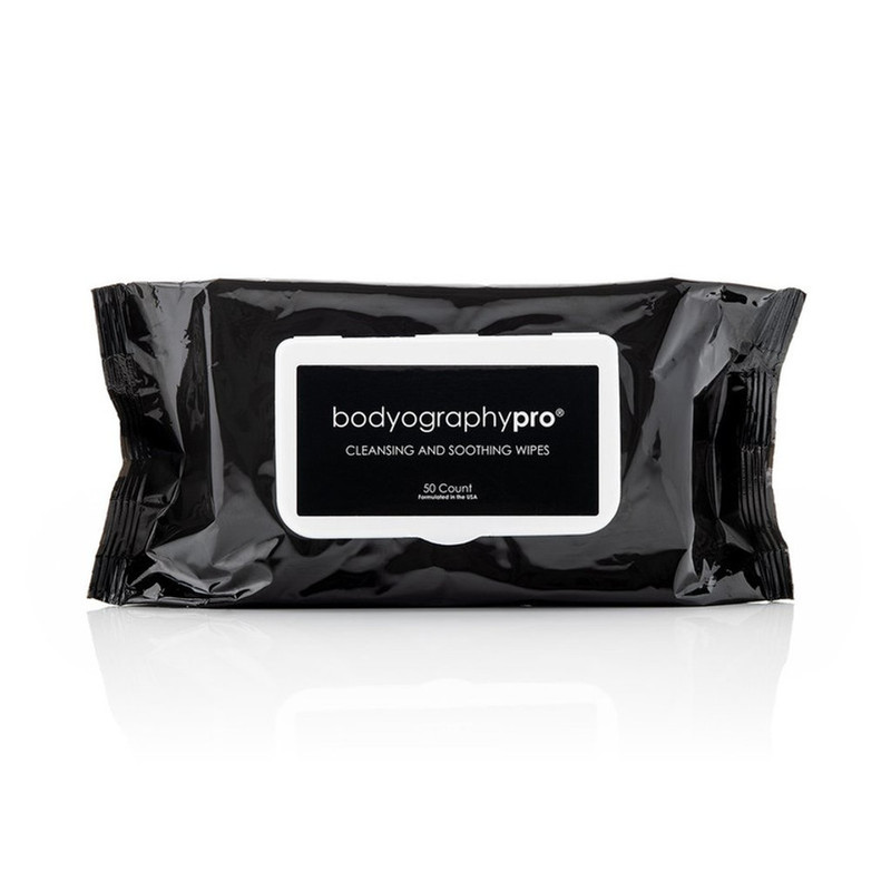 Bodyography Cleansing Wipes 50 Wipes