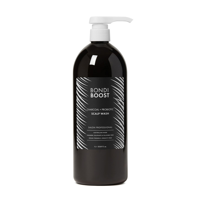 Bondi Boost Charcoal + Probiotic Scalp Wash 1 litre