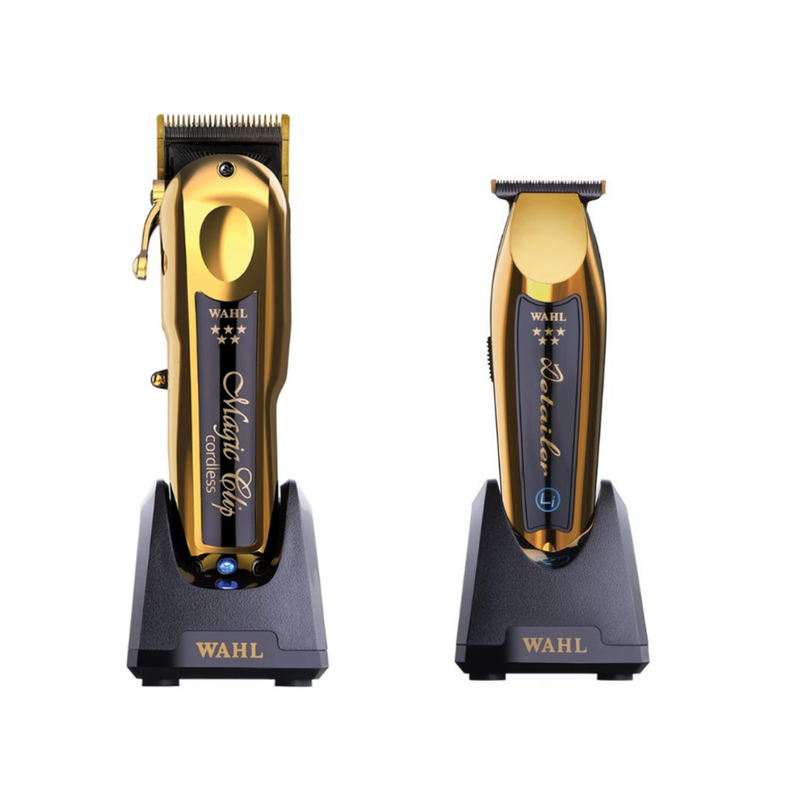 Wahl - 5 Star Series - Gold Magic Clip & Detailer Li Duo Set