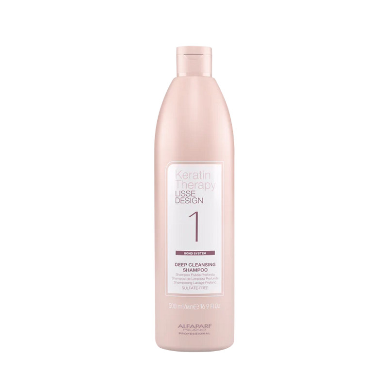 Alfaparf Keratin Therapy Lisse Design Deep Cleansing Shampoo Phase 1 500ml