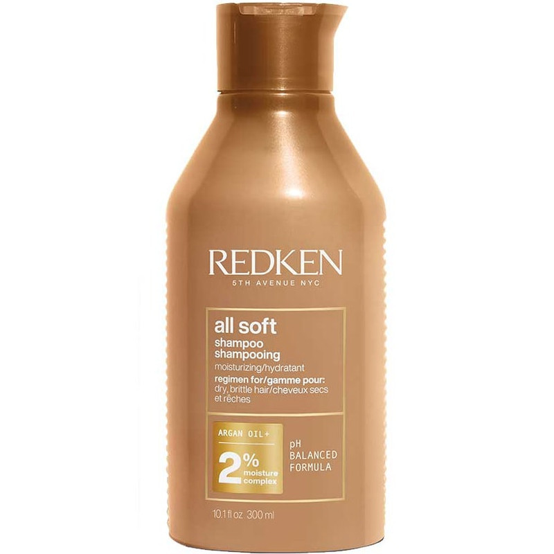 Redken All Soft Shampoo with Argan Oil 300ml