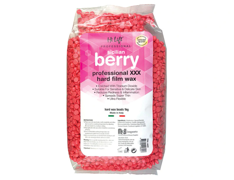 Hi Lift Sicilian Berry Hard Wax 1Kg Bag