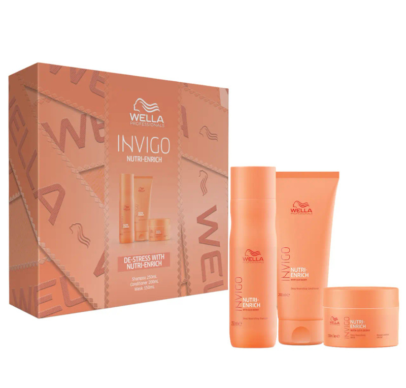 Wella Invigo De Stress Nutri Enrich Trio Mothers Day Pack