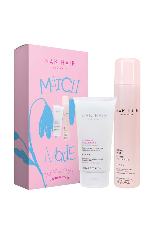 Nak Holiday Treat & Style Duo - Ultimate Treatment 150ml & Shine Mist