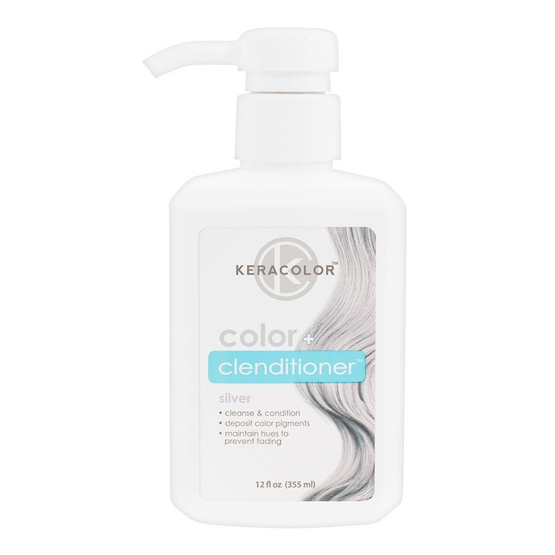 Keracolor Color Clenditioner Colouring Shampoo Silver 355ml