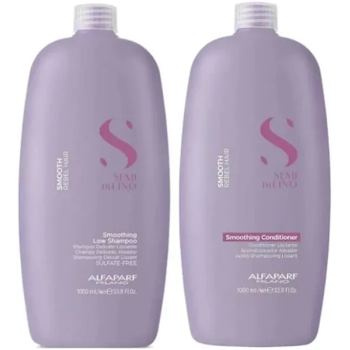 Semi Di Lino Smoothing Shampoo and Conditioner 1 Litre Duo