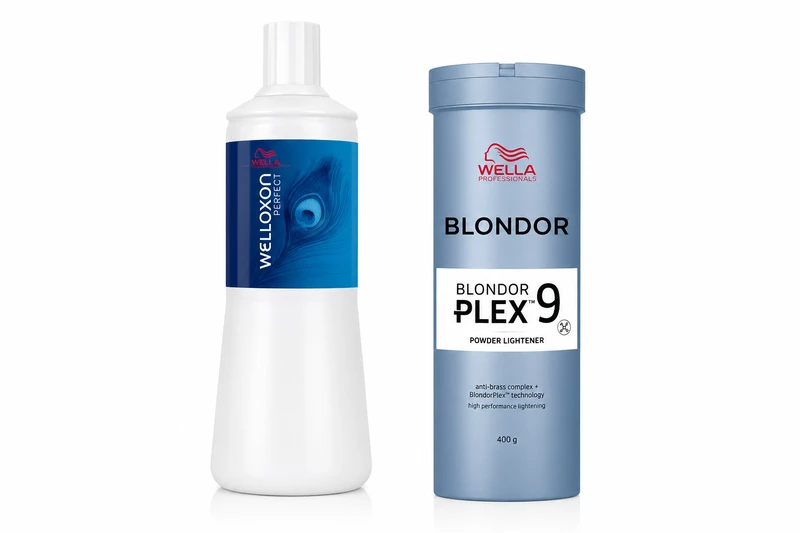 Wella Blondorplex 9+ 400g & Welloxon 20 Vol Developer