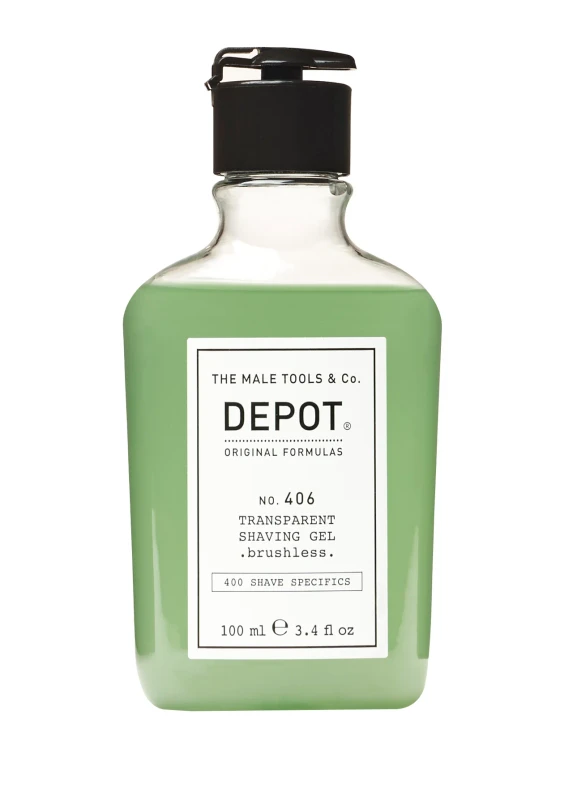 Depot 406 Transparent Shave Gel 100ml