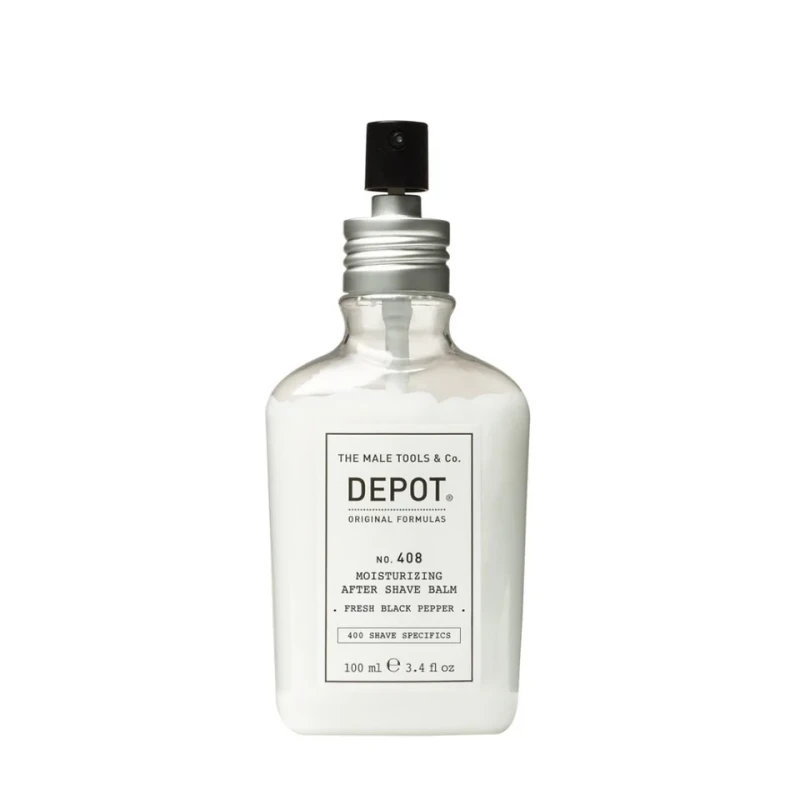 Depot 408 Moisturising Aftershave Balm Black Pepper 100ml
