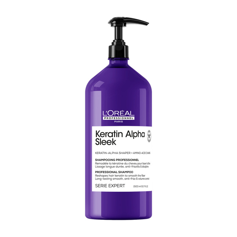 L'Oreal Professionnel Keratin Alpha Sleek Shampoo Technical 1500ml