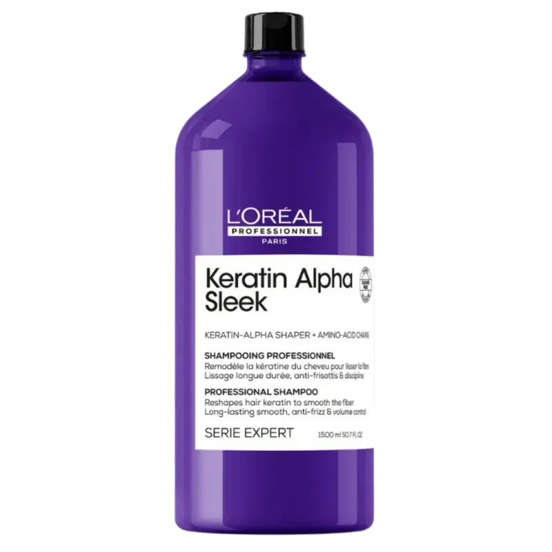 L'Oreal Professionnel Keratin Alpha Sleek Shampoo Technical 1500ml