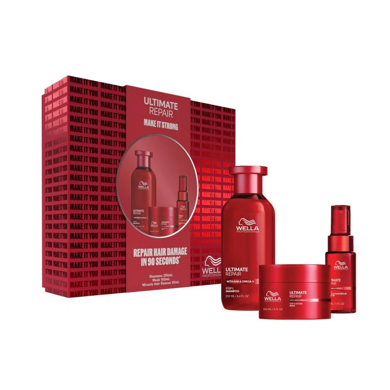 Wella Ultimate Repair Make It Strong in 90 Seconds Trio Gift Set