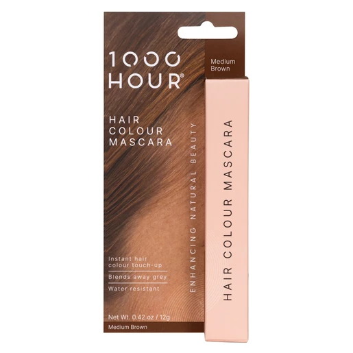 1000 Hour Hair Colour Mascara Medium Brown