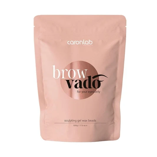 Caronlab Browvado Gel Wax Beads - Pouch 500Gm