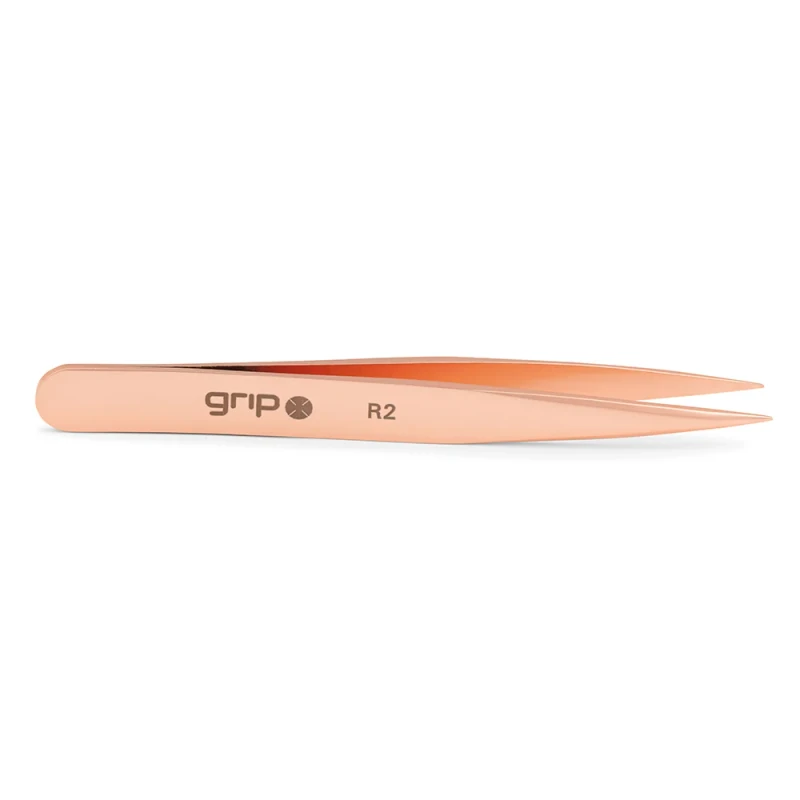Caronlab Grip® Tweezer Pointed Tip Rose Gold