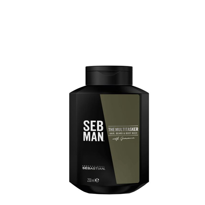 Seb Man The Multi-Tasker Hair Beard and Body Wash 250ml