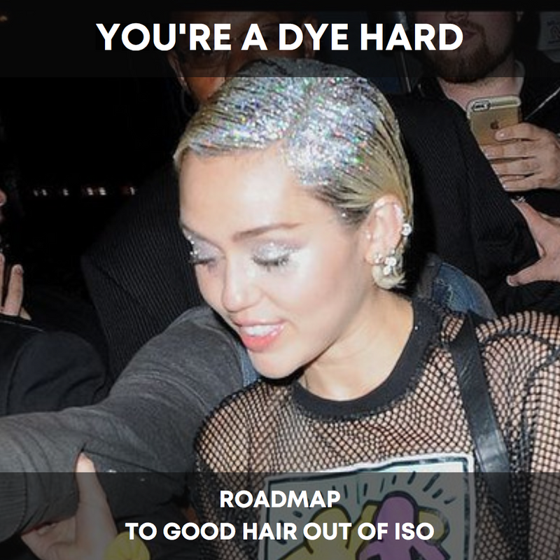 YOU’RE A DYE HARD & YOU WANT TO GO TO HAIR HEAVEN Loading Image