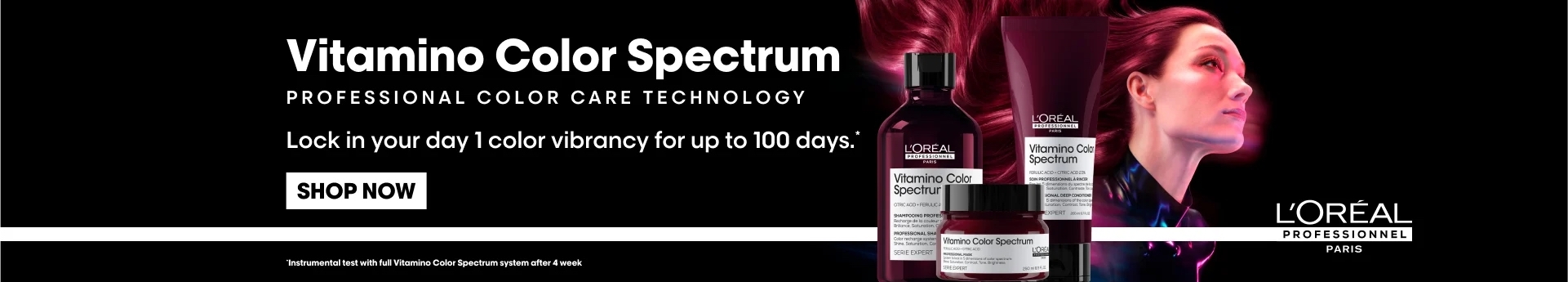 Powered by antioxidant-rich formulas and UV filters, this salon-quality haircare system helps shield against colour fade caused by pollution, heat, and sun exposure.