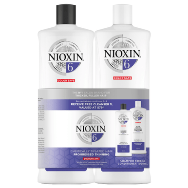 Nioxin System 6, Litre DUO Pack 1 Litre X 2