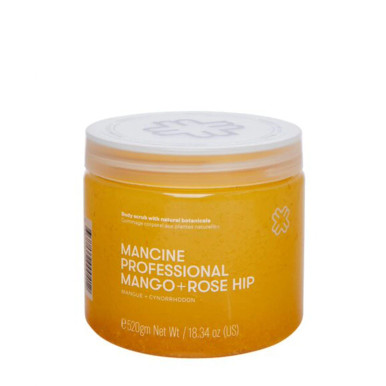 Mancine Body Scrub Mango And Rosehip Oil 520g