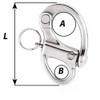Wichard 1-3\/8" Snap Shackle w\/Fixed Eye - 35mm [2470W]