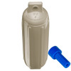 Polyform G-2 Twin Eye Fender 4.5" x 15.5" - Sand w\/Adapter [G-2 SAND W\/AIR ADAPTER]