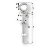 Wichard Eye Bolt - Diameter 15\/32" - Length 1-9\/16" [6490W]