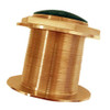 Echonautics Bronze Low-Profile Thru-Hull High-Frequency CHIRP Transducer - 1kW, 18&deg; Tilt, 130-210kHz