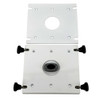 Seaview Removable Base f\/Pedestal Mounts w\/10x10 Base Plate - White [PMRB10]