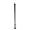 Seaview 24" Manually Folding Light Post w\/316 Stainless Steel Base  LTBLED12C5 Navigation Light - Black [SVMHB124LEDSSB]